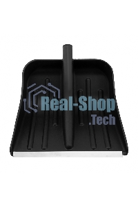 Лопата Сибртех снеговая, 360x400 мм, без черенка, пластмассовая, металлическая окантовка