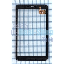 Сенсорное стекло (тачскрин) для Irbis TZ85, черное с рамкой