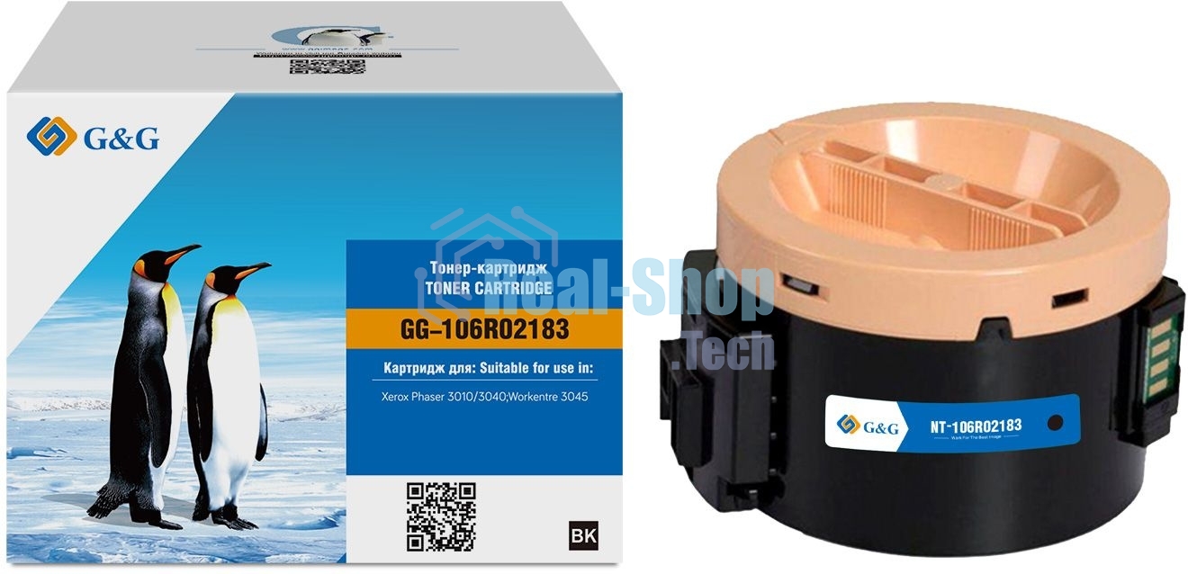 Картридж лазерный GALAGRAND GG-106R02183 черный (2300 стр) для Xerox Phaser 3045, Xerox WorkCentre 3045