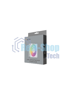 Вентилятор для корпуса Ocypus Gaммa F12 Elite WH ARGB REVERSE BLADE, 120x120x25мм, 4-PIN PWM, 600-1800 RPM, 26 DBA MAX, HYDRO BEARING