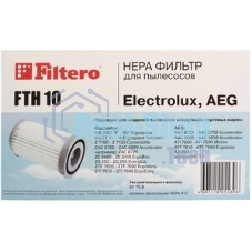 Фильтр HEPA Filtero FTH 10, 1 шт., для пылесосов Electrolux: Z 7100- Z 7120, ZAC 6700 - ZAC 6899 Accelerator, ZE 2400 - ZE 2410 ErgoBox, ZS 203 - ZS 205 Energica, ZTI 7610 - ZTI 7690 Erg