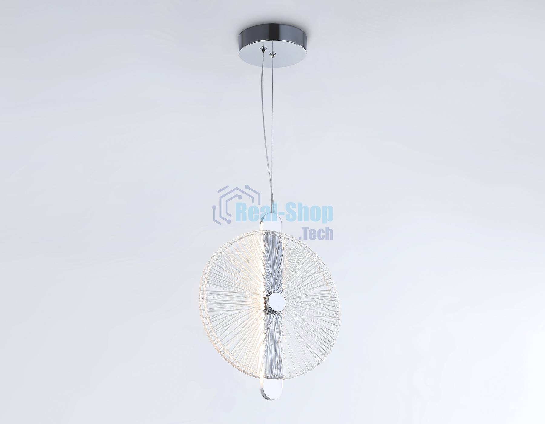Светильник Ambrella light LH31145 СH/CL хром/прозрачный 13W 3000K 280*60*350