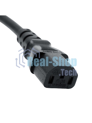 Кабель питания IEC320 C13 - IEC320 C14 0.5м сечение 3х1,5 мм