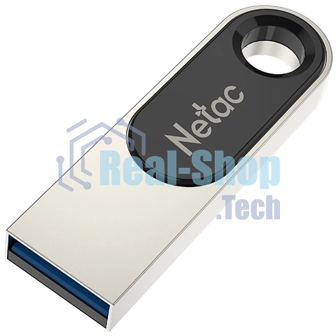 Флешка USB Netac U278 (NT03U278N-016G-32PN), 16Gb, USB 3.0, R/W 90/45, серебристый/черный