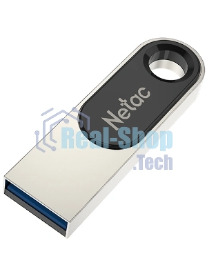 Флешка USB Netac U278 (NT03U278N-016G-32PN), 16Gb, USB 3.0, R/W 90/45, серебристый/черный