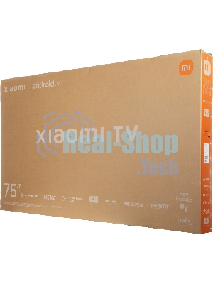 Телевизор Xiaomi TV S Mini LED 75 2026 L75MC-SRU темно-серый/черный 4K UHD 120Hz Android TV 2GB/32GB
