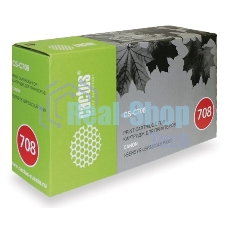 Картридж лазерный Cactus CS-C708 черный (2500 стр.) для Canon i-SENSYS LBP3300/LBP3360