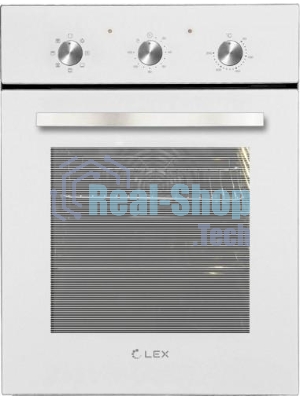 Духовой шкаф LEX EDM 4570 WH 55 л, таймер, 7 функций, встраиваемый