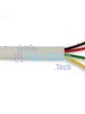 Кабель информационный Lanmaster TWT-5EFTP-LSZH кат.5е F/UTP общий экран 4X2X24AWG LSZH внутренний 305м серый