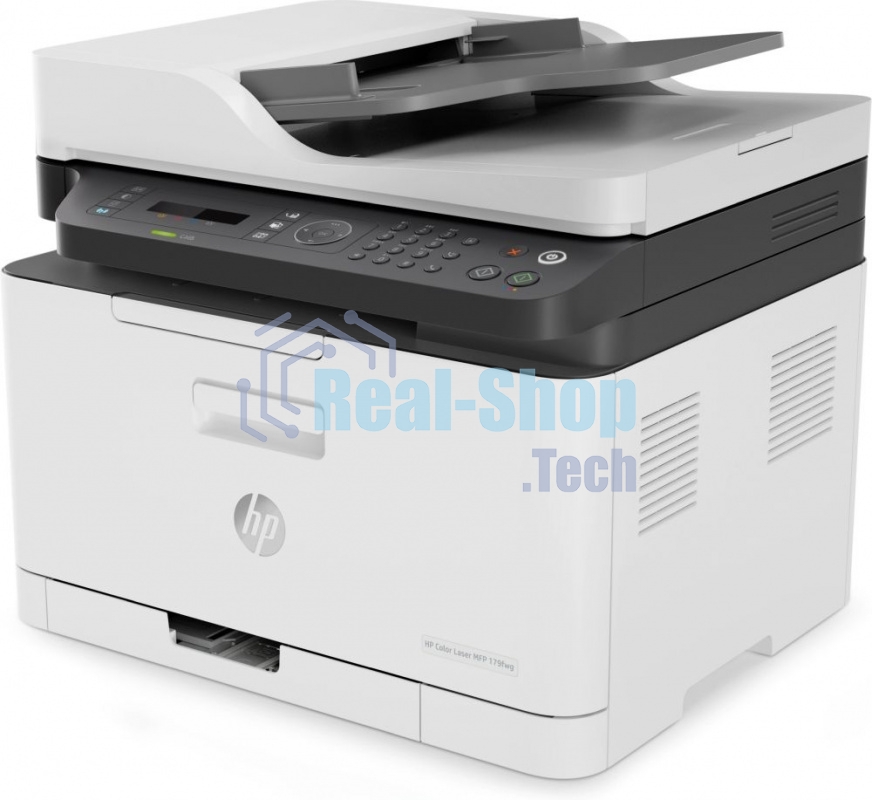 МФУ лазерное HP Color LaserJet 179fnw (4ZB97A), А4, цветной, печ. до 18 стр/мин. (ч/б) до 4 стр/мин. (цвет), скан. до 15 стр/мин. (ч/б) 6 стр/мин. (цвет), 600x600dpi, USB, RJ-45, Wi-Fi, Air Print, Mopria