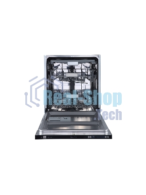 Встраиваемая посудомоечная машина Zigmund & Shtain DW 129.6009 X, черный, 59.8 см, 14 компл., 44 дБ, класс A++