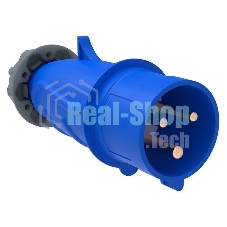 Вилка эл. каб. 16А 2P+PE 220В IP44 MAGNUM ССИ-013 ИЭК PSN01-016-3