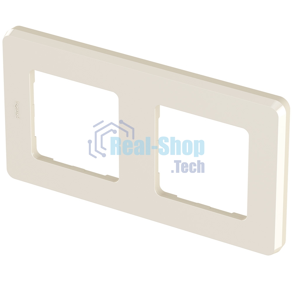 Рамка 2 поста слоновая кость Inspiria