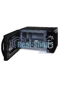 Микроволновая печь Hyundai HYM-M2063 черный, 20 л, 700 Вт, переключатели - поворотный механизм