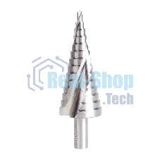 Сверло по металлу ступенчатое Kranz ТИТАН 4,0-30,0 мм 98 мм 65 HRC Р6М5 TiN