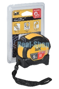Рулетка измерительная Professional 5м IEK TIR10-3-005