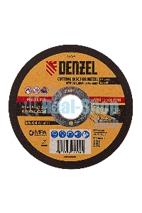 Круг отрезной по металлу Denzel 115 х 1,6 х 22,2 мм, WA46TBF