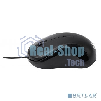 Мышь проводная Oklick 115SR черный, 1000 dpi, USB, кнопки - 3