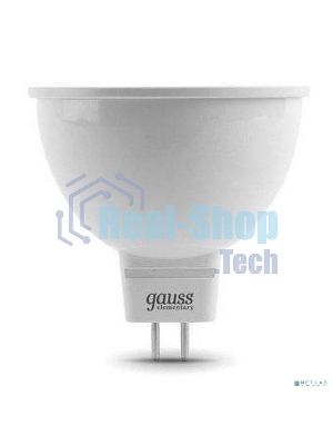 Лампа cветодиодная Gauss LED Elementary 13516MR16 GU5.3 5.5W 2700К1/10/100