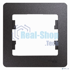 Рамка 1-м Glossa графит SchE GSL001301