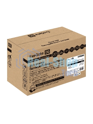Источник бесперебойного питания ExeGate Power Smart ULB-650.LCD.AVR.4C13 650VA/360W, LCD, AVR, 4*C13, черный