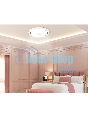 Музыкальный светодиодный светильник Ambrella light FZ720 WH белый IP20 52W 3000-6500K+RGB Music 450*65 (ПДУ ИК)