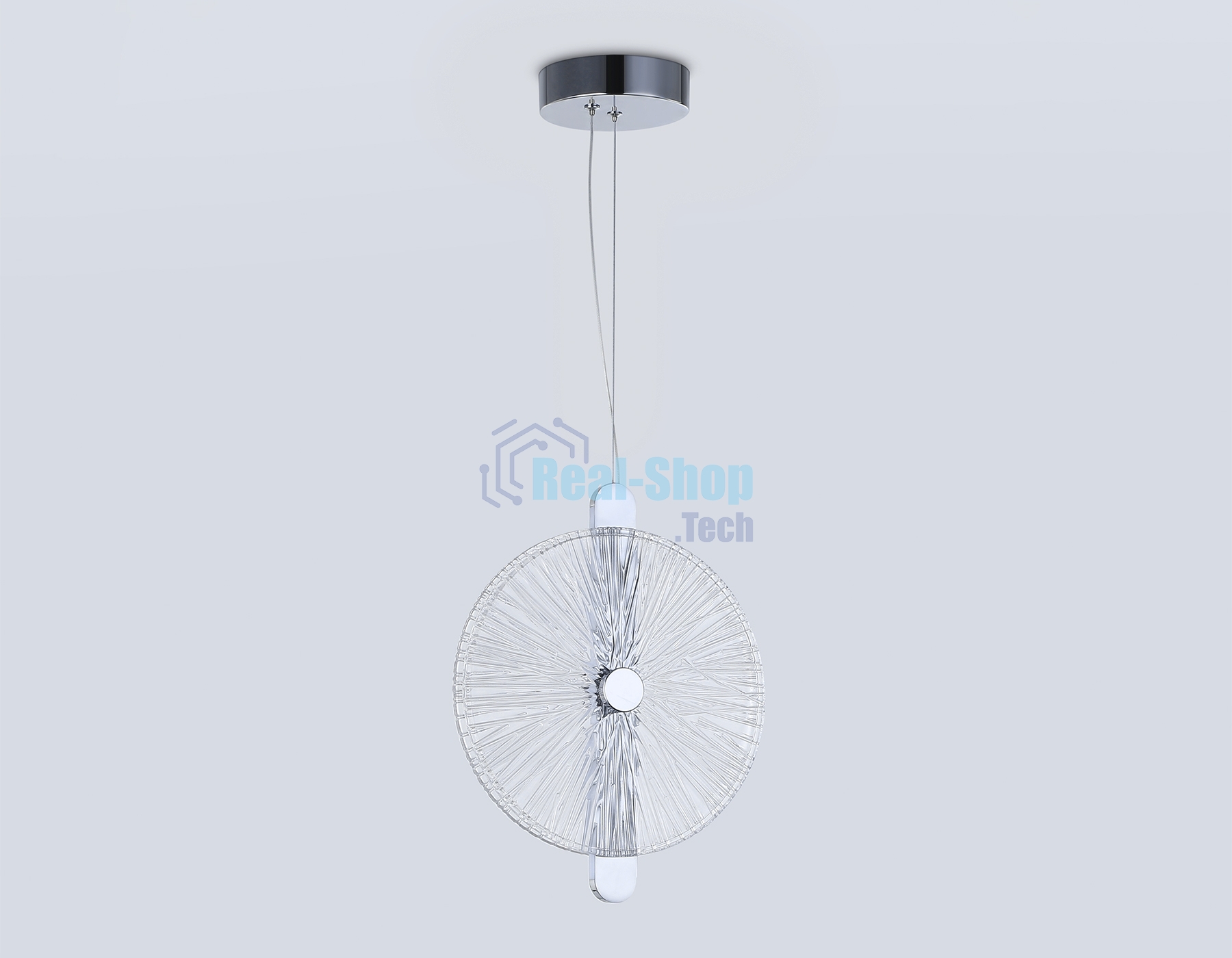 Светильник Ambrella light LH31145 СH/CL хром/прозрачный 13W 3000K 280*60*350