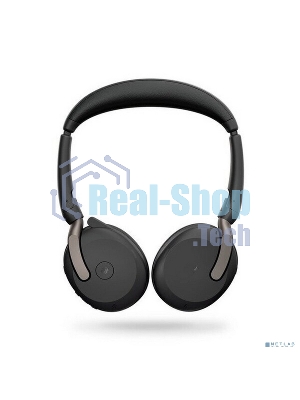 Гарнитура Jabra Evolve2 65 Flex чёрный, беспроводная, Bluetooth, до 32 ч