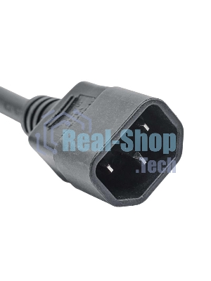 Кабель питания IEC320 C13 - IEC320 C14 0.5м сечение 3х1,5 мм