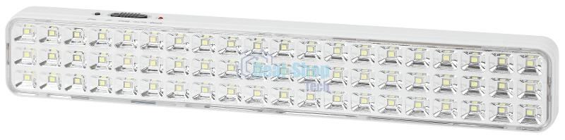 Светильник светодиодный аварийный постоянный ЭРА DBA-106-0-20 60LED 6ч IP20