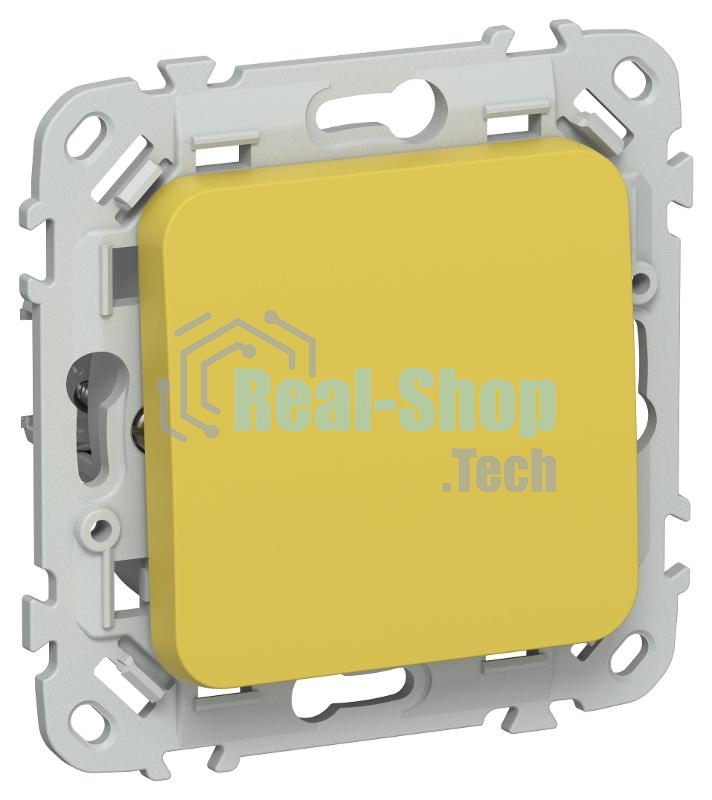 FLITE Выключатель 1-клавишный 10А ВС11-1-0-ФлЖК желтый карри | FI-V10-0-10-1-K44 | IEK