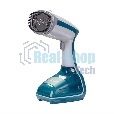 Отпариватель Galaxy Line GL 6192, синий с белым, ручной, 1000 Вт, постоянная подача пара до 25 г/мин