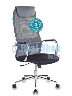 Кресло Бюрократ KB-9N/DG/TW-12 TW-01 TW-11 серый, сетка