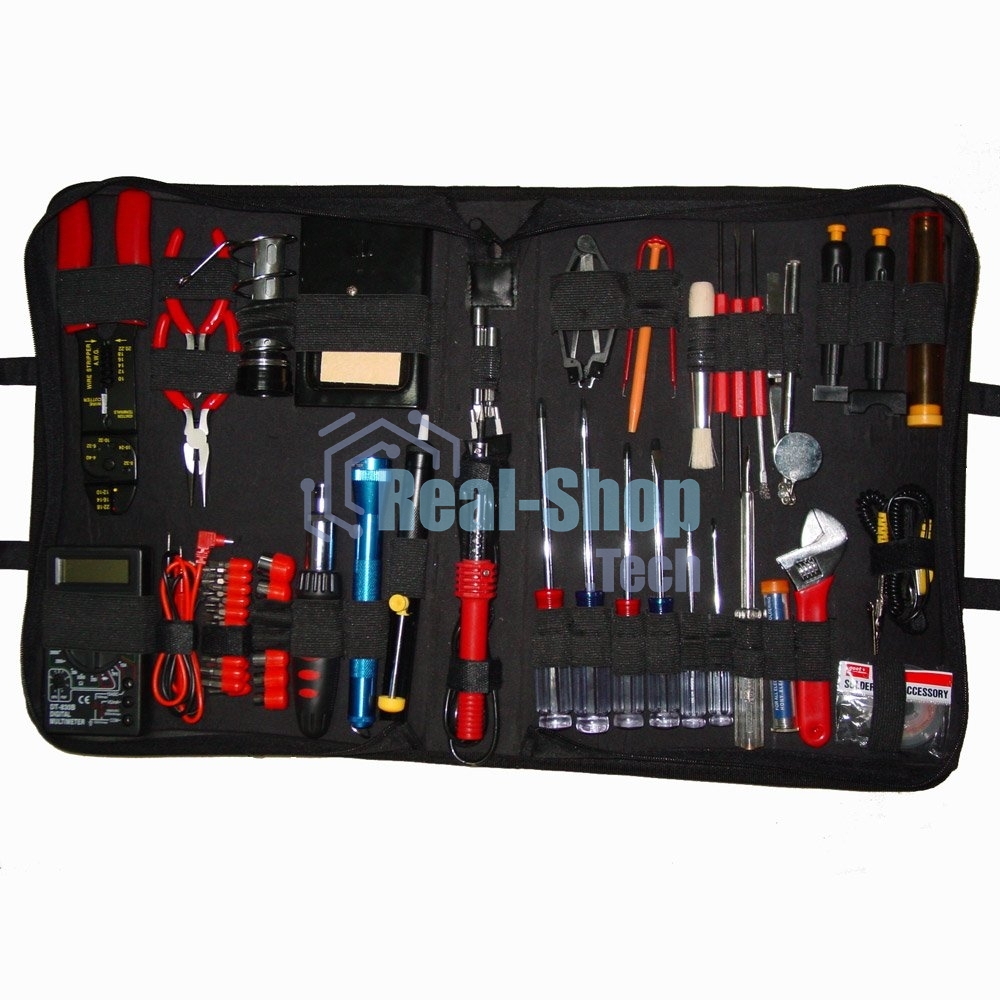 Монтажный инcтрумент Gembird TK-Elec набор инструментов (63 предметов)