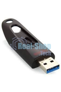 Флешка USB Sandisk CZ48 Ultra (SDCZ48-256G-U46), 256Gb, USB 3.0, R/W 130/30, черный