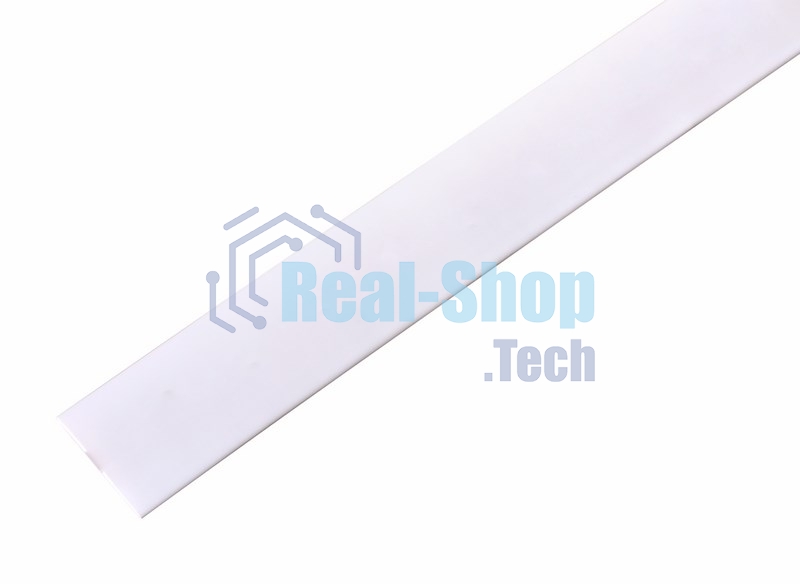 Термоусаживаемая трубка Rexant 22,0/11,0 мм, белая, упаковка 10 шт. по 1 м