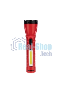 Фонарь рабочий/поисковый Rexant головной + боковой свет 1,5 Вт + 5Вт СОВ боковой, встроенный аккумулятор, зарядка напрямую от сети (евророзетка) 220 В