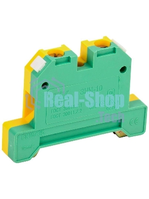 Зажим наборный ЗНИ-10PEN 10кв.мм (JXB-земля) ИЭК YZN20-010-K52