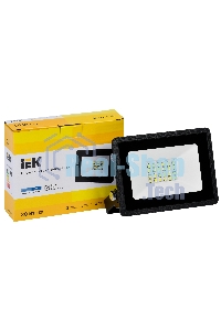 Прожектор Iek LPDO601-30-65-K02 СДО 06-30 светодиодный черный IP65 6500 K IEK