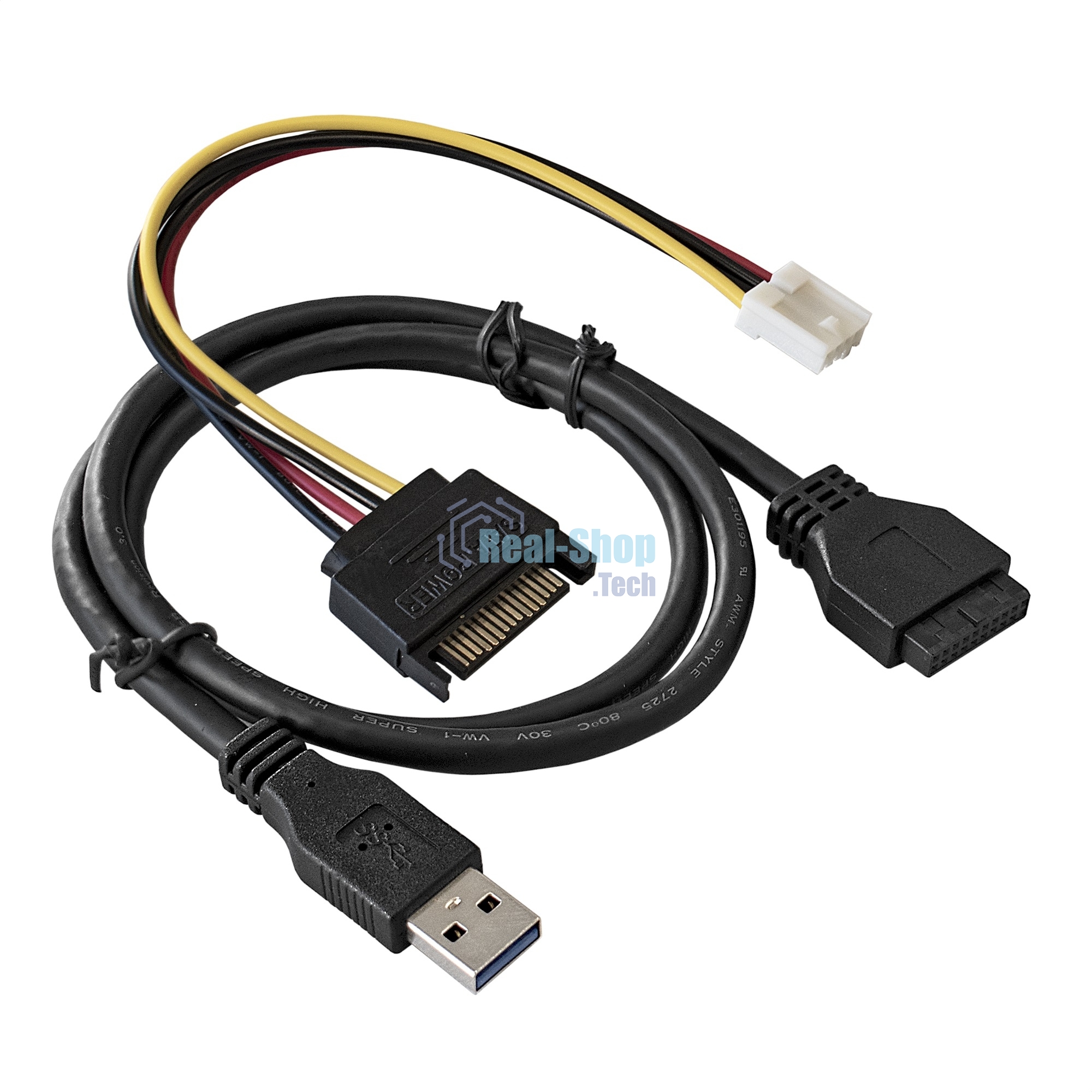 Планка USB на переднюю панель ExeGate EX289290RUS U5H-625, 5,25