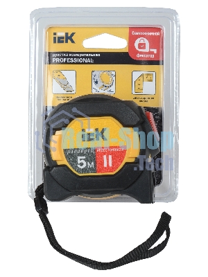 Рулетка измерительная Professional 5м IEK TIR10-3-005