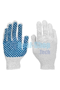 Перчатки трикотажные, ПВХ-покрытие 