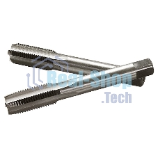 Метчик Сибртех ручной М8x1,0 мм,комплект из 2 шт.