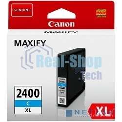 Картридж струйный Canon PGI-2400XL голубой, 1500 стр., для MAXIFY iB4040/МВ5040/МВ5340