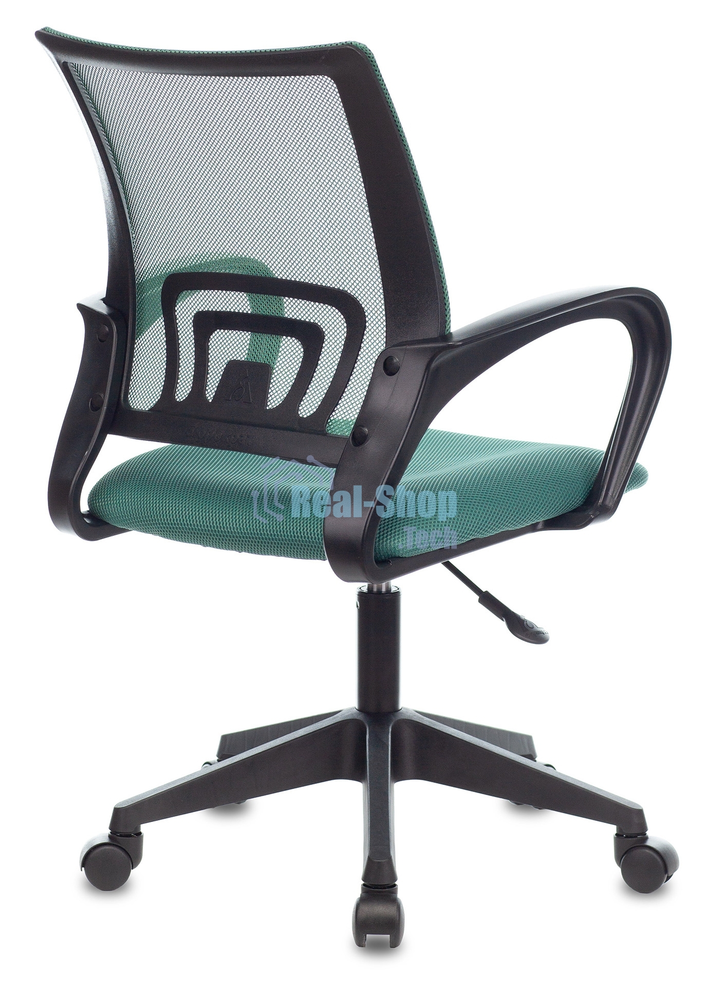 Кресло компьютерное Бюрократ CH-695NLT TW-03 TW-30 зеленый, сетка/ткань, крестовина пластик
