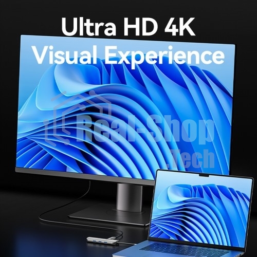 Мультифункциональный хаб Vention USB Type C 8 в 1