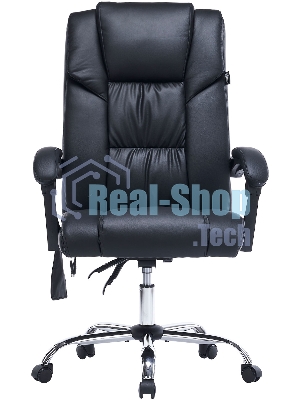 Кресло Cactus CS-CHR-OC02M-BK черный, экокожа