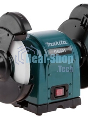 Точило Makita GB 801 Точило,550Вт,2850об\м,2круг205х15.88мм,20.5кг,кор 