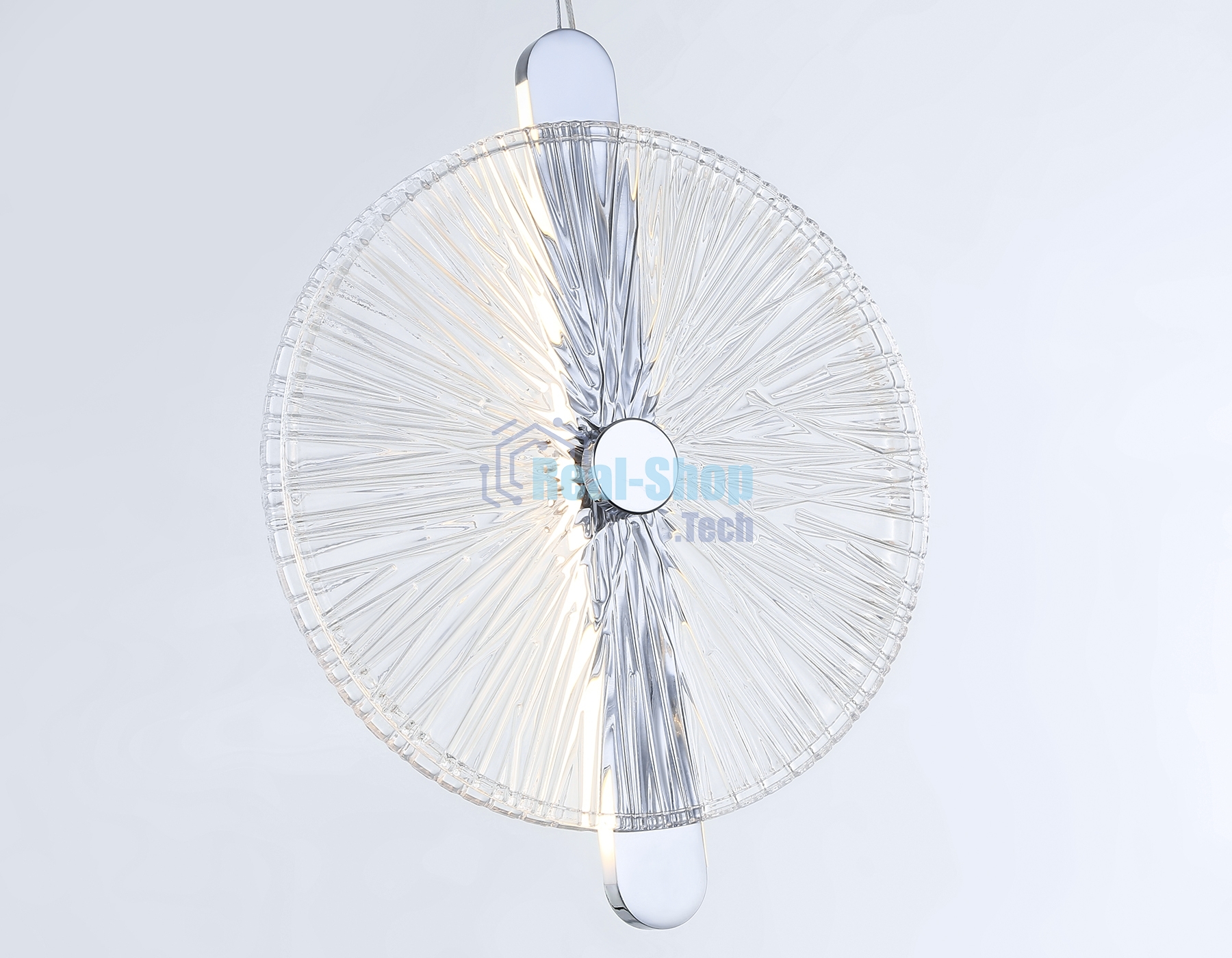 Светильник Ambrella light LH31145 СH/CL хром/прозрачный 13W 3000K 280*60*350