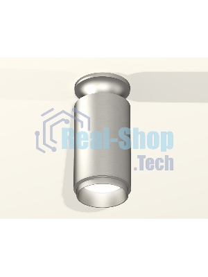 Светильник Ambrella Light XS6324080 SSL/MCH серебро песок/хром матовый MR16 GU5.3 (N6904, C6324, N6123)